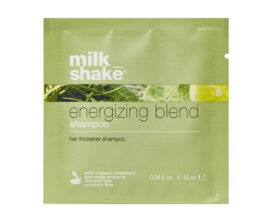 Milk Shake, Energizing Blend, Sulfates-Free, Hair Shampoo, Thickening, 10 ml Шампуни