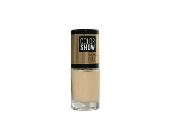 Maybelline, Show The 24 Krat Nudes, Nail Polish, Nr. 210, Red Grained, 7 ml Nagu lakas