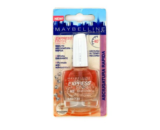Maybelline, Express Finish 40 Sec. Diamonds, Nail Polish, Nr. 540/730, 10 ml Nagu lakas