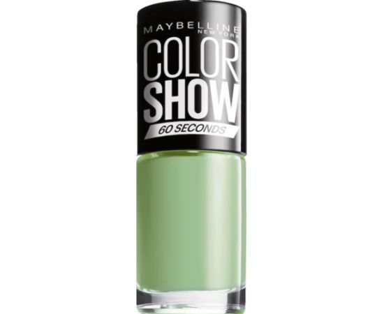 Maybelline, Color Show 60 Seconds, Nail Polish, Nr. 266, Faux Green, 7 ml Nagu lakas