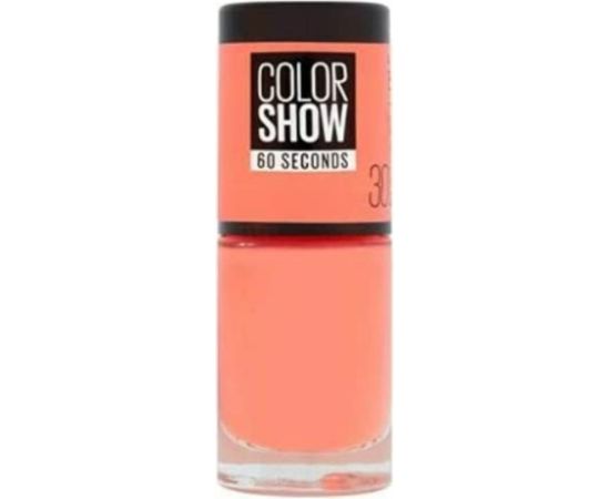 Maybelline, Color Show 60 Seconds, Nail Polish, Nr. 130, Fire Island, 7 ml Nagu lakas