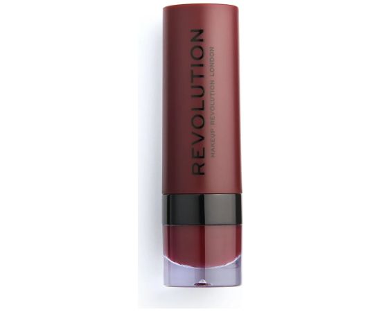 Makeup Revolution, REVOLUTION, Vegan, Matte, Cream Lipstick, 148, Plum, 3 g Lūpu krāsas, spīdumi, balzāmi