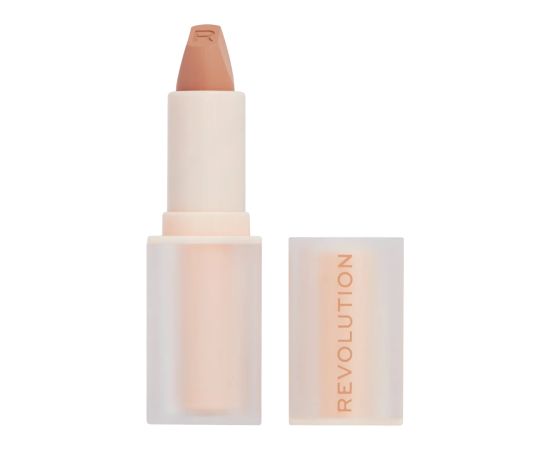 Makeup Revolution, Lasting Kiss, Cream Lipstick, Lover Nude, 3.2 g Lūpu krāsas, spīdumi, balzāmi
