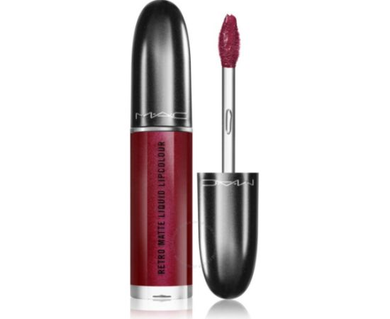 MAC, Retro, Matte, Liquid Lipstick, 128, Crowned, 5 ml Lūpu krāsas, spīdumi, balzāmi