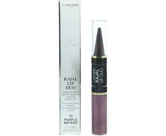 Lancome, Kajal Lip Duo, Duo, Liquid Lipstick, 13, Purple Meteor, 2.7 g Lūpu krāsas, spīdumi, balzāmi