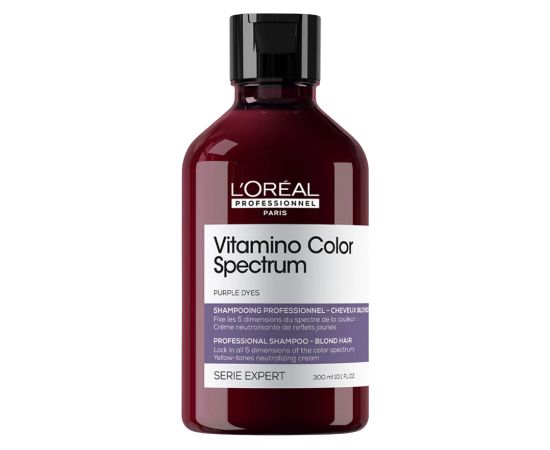 L'Oreal Professionnel, Vitamino Color Spectrum Green, Hair Shampoo, For Neutralisation Of Yellow Tones, 300 ml Šampūni