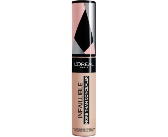 L'Oreal Paris, Infaillible More Than Concealer, Full Cover, Cream Concealer, 323, Fawn, 11 ml Dekoratīvā kosmētika