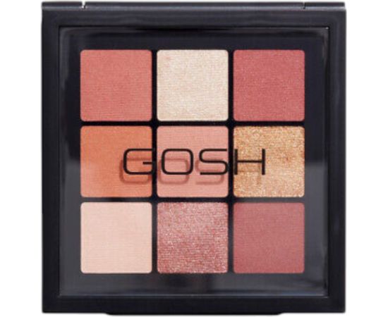 Gosh, Eyedentity, Eyeshadow Palette, 002, Be Humble, 9 Shades, 8 g Dekoratīvā kosmētika