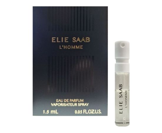 Elie Saab, L'Homme, Eau De Parfum, For Men, 1.5 ml *Sample Smaržas - NESAKĀRTOTS