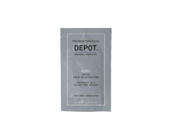 Depot, 800 Skin Specifics No. 803, Hyaluronic Acid, Moisturizing, Day, Cream, For Face & Neck, 5 ml Ķermeņa kosmētika