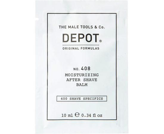 Depot, 400 Shave Specifics No. 408, Classic Cologne, Moisturizing, After-Shave Balm, 10 ml Уход за бородой