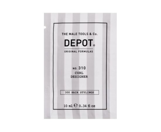 Depot, 300 Hair Stylings No. 310, UV Filter, Hair Styling Cream, Flexible Hold, 10 ml Matu kopšana