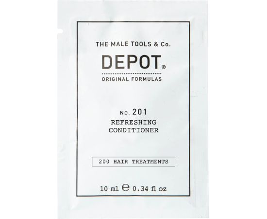 Depot, 200 Hair Treatments No. 201, Botanical Complex, Hair Conditioner, For Revitalizing, 10 ml Matu kopšana
