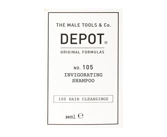 Depot, 100 Hair Cleansing No. 105, Multivitamin Complex, Hair Shampoo, Anti-Hair Loss, 10 ml Šampūni