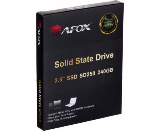 AFOX SSD 240GB TLC 555 MB/S SSD Cietie Diski (Solid state drive)