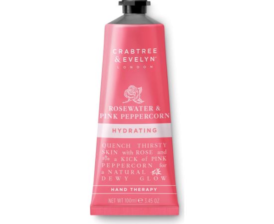 Crabtree & Evelyn, Rosewater, Hydrating, Hand Cream, 100 g *Tester Ķermeņa kosmētika