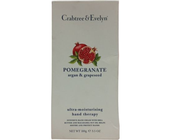 Crabtree & Evelyn, Pomegranate, Argan & Grapeseed, Ultra-Moisturising, Hand Cream, 100 g *Tester Ķermeņa kosmētika