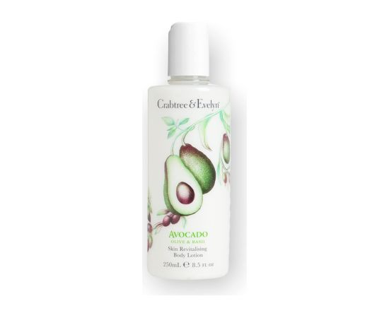 Crabtree & Evelyn, Avocado Olive & Basil, Revitalising, Body Lotion, 250 ml *Tester Ķermeņa kosmētika