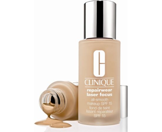 Clinique, Repairwear Laser Focus, Smoothing, Liquid Foundation, 10, Sand, SPF 15, 15 ml *Tester Dekoratīvā kosmētika