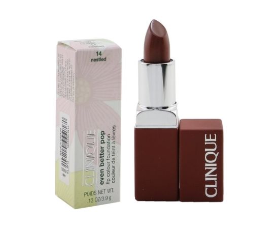 Clinique, Even Better Pop, Vitamin E, Long-Lasting, Cream Lipstick, 14, Nestled, 3.9 g Lūpu krāsas, spīdumi, balzāmi