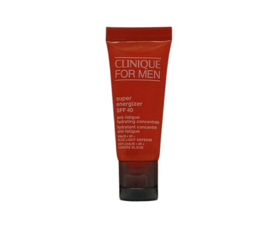 Clinique, Clinique For Men - Super Energizer, Hyaluronic Acid, Anti-Fatigue, Morning, Cream, For Face & Eyes, SPF 40, 15 ml *Tester Ķermeņa kosmētika