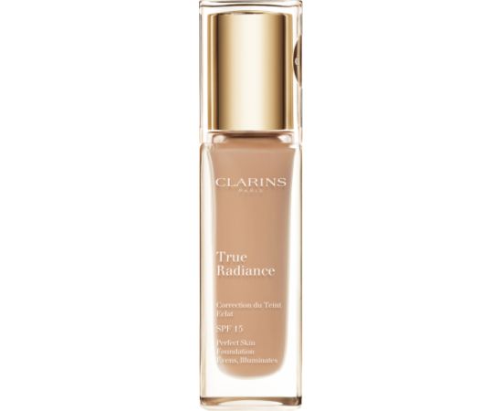Clarins, True Radiance, Liquid Foundation, 109, Wheat, SPF 15, 15 ml *Tester Dekoratīvā kosmētika