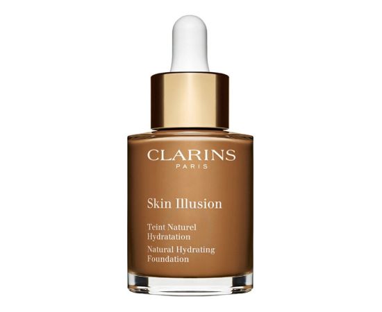 Clarins, Skin Illusion, Colour Correcting, Liquid Foundation, 118,5, Chocolate Natural, SPF 15, 30 ml *Tester Dekoratīvā kosmētika