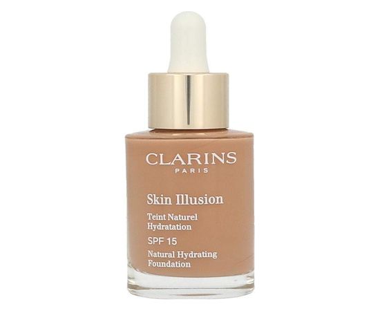 Clarins, Skin Illusion, Colour Correcting, Liquid Foundation, 113, Chestnut, SPF 15, 30 ml *Tester Dekoratīvā kosmētika