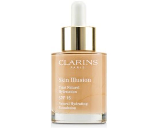 Clarins, Skin Illusion, Colour Correcting, Liquid Foundation, 107, SPF 15, 15 ml *Tester Dekoratīvā kosmētika