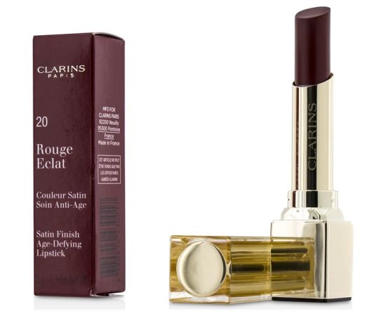 Clarins, Rouge Eclat, Long-Lasting, Cream Lipstick, 20, Red Fucsia, 3.5 g *Tester Lūpu krāsas, spīdumi, balzāmi