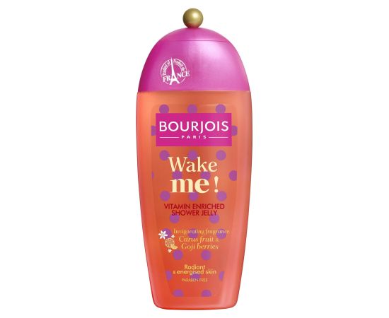 Bourjois, Wake Me!, Citrus, Energizing, Shower Gel, For All Skin Types, 250 ml Dušas želejas ķermenim
