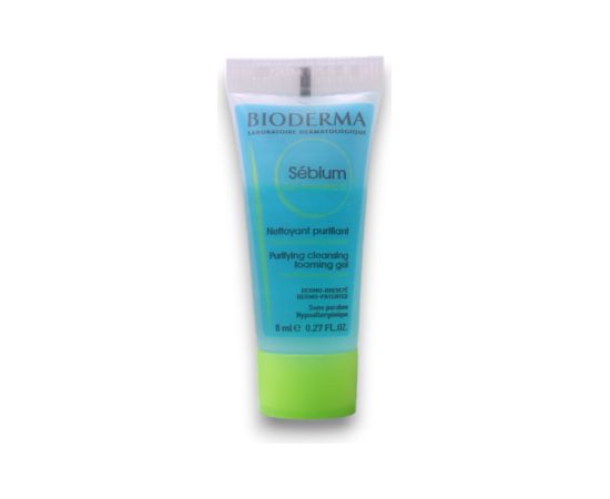 Bioderma, Sebium, Purifying, Cleansing Gel, For Face & Body, 8 ml *Sample Ķermeņa kosmētika