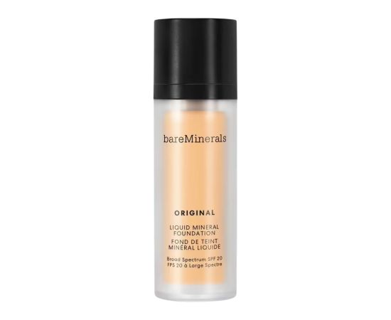 BareMinerals, Original Liquid Mineral, Luminous, Liquid Foundation, 06, Neutral Ivory, SPF 20, 30 ml Dekoratīvā kosmētika