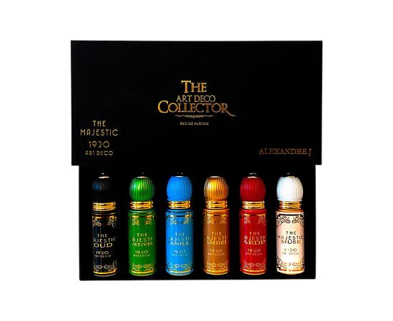 Set, Alexandre.J, The Majestic Collection, Eau De Parfum, Unisex, 6 pcs, 8 ml Smaržas - NESAKĀRTOTS