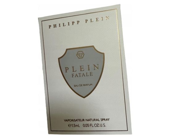 Philipp Plein, Plein Fatale, Eau De Parfum, For Women, 1.5 ml *Vial Духи и косметика