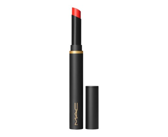 MAC, Powder Kiss Velvet Blur, Cream Lipstick, 875, Devoted To Danger, 2 g Помады, блески, бальзамы