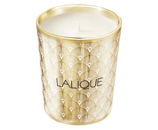 Lalique, Noir Premier - Plume Blanche 1901, Floral Woody Musk, Scented Candle, 190 g Telpu aromāti