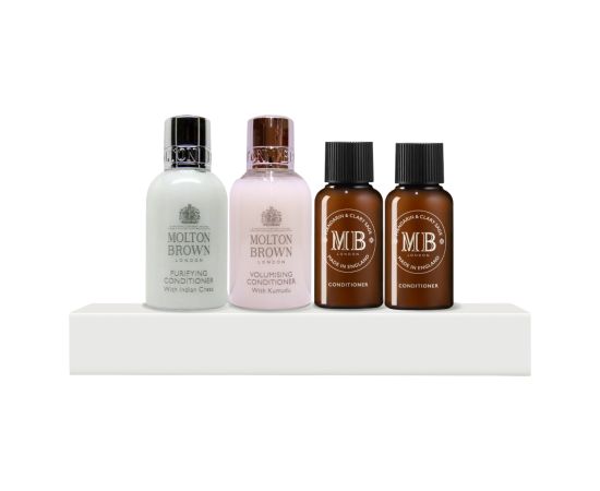 Hair Therapy Conditioner Set Molton Brown: Indian Cress, Hair Conditioner, For Purifying, 50 ml + Kumudu, Hair Conditioner, For Volume, 50 ml + Mandarin & Clary Sage, Hair Conditioner, For Repairing, 30 ml + Molton Brown, Kumudu, Hair Conditioner, For Vol Matu kopšana