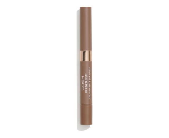 Gosh, Line'n Coat, Lip Liner & Lip Coat 2-In-1, 004, Caramel Toffee, 2 ml Lūpu krāsas, spīdumi, balzāmi