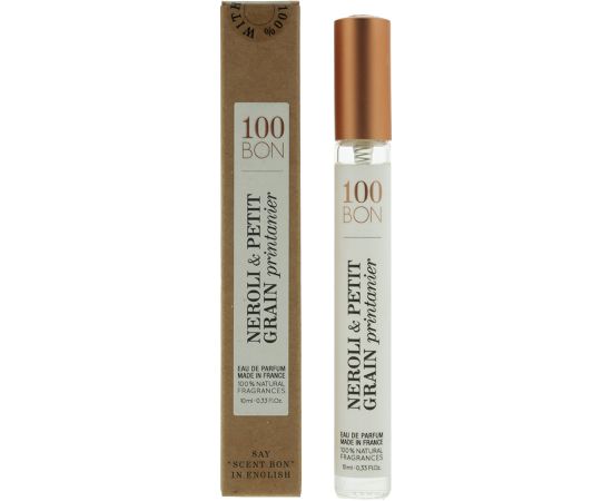 100 Bon, Neroli & Petit Grain Printanier, Eau De Parfum, Unisex, 10 ml Smaržas - NESAKĀRTOTS