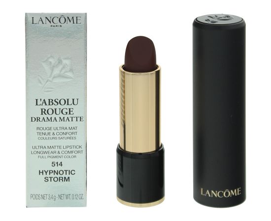 Lancome, L'Absolu Rouge Drama Matte, Matte, Cream Lipstick, 514, Hypnotic Storm, 3.4 g Lūpu krāsas, spīdumi, balzāmi