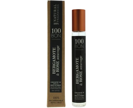 100 Bon, Bergamote & Rose Sauvage, Eau De Parfum, Unisex, Refillable, 10 ml Smaržas - NESAKĀRTOTS
