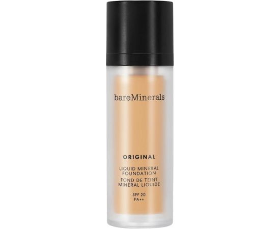 BareMinerals, Original Liquid Mineral, Luminous, Liquid Foundation, 18, Medium Tan, SPF 20, 30 ml Dekoratīvā kosmētika