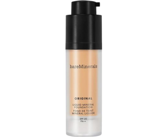 BareMinerals, Original Liquid Mineral, Luminous, Liquid Foundation, 15, Neutral Medium, SPF 20, 30 ml Dekoratīvā kosmētika