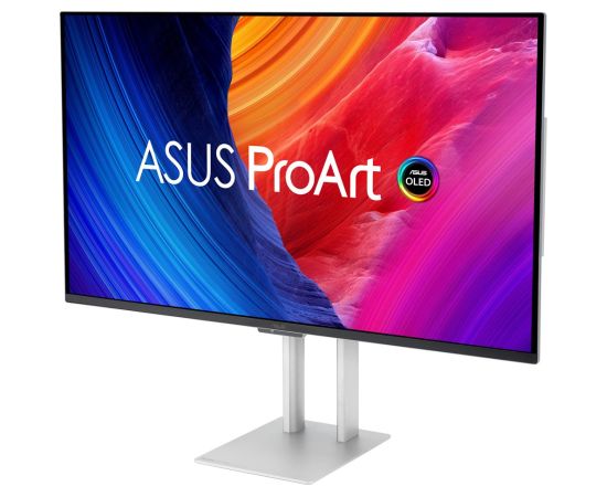 ASUS ProArt OLED PA32UCDM computer monitor 80 cm (31.5") 3840 x 2160 pixels 4K Ultra HD QD-OLED Silver Monitori