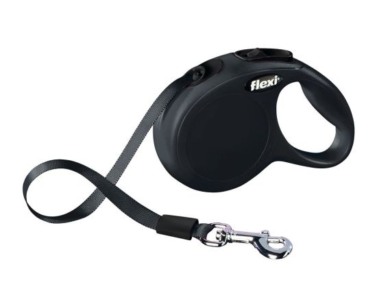 Flexi New CLASSIC 3 m Black Dog Retractable lead Citas preces