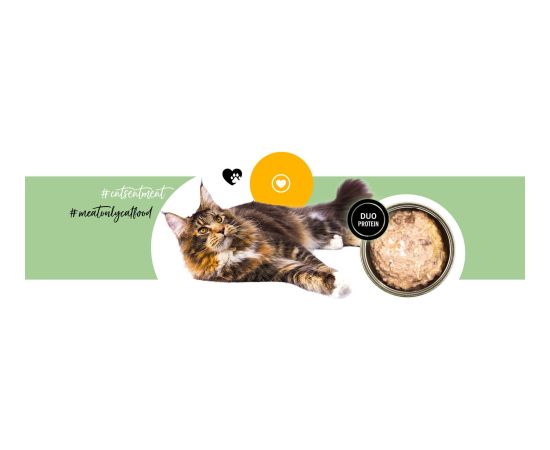 3COTY 19. Chicken and Goose - wet cat food - 180g Kaķu konservi
