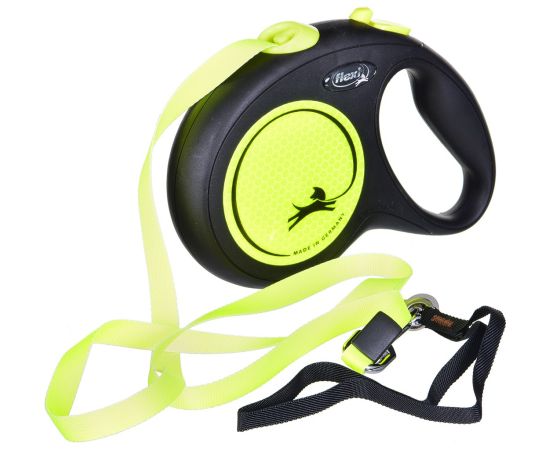 Flexi New Neon L 5 m Dog Retractable lead Citas preces