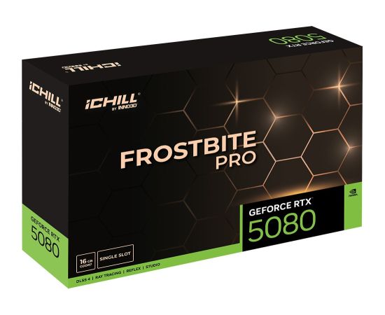 INNO3D iChill GeForce RTX 5080 Frostbite Pro NVIDIA 16 GB GDDR7 Видеокарты