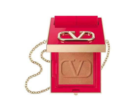 Valentino, Go-Clutch, Glow, Compact Powder, 00, Bronze, 4.2 g Dekoratīvā kosmētika